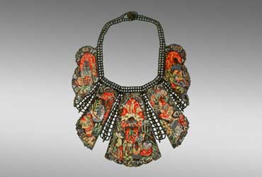 Sharmini Wirasekara Pomp and Pageantry Necklace beadwork artist