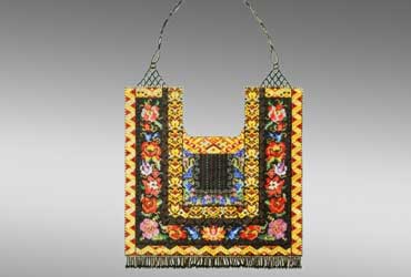 Sharmini Wirasekara TRIPTYCH -OAXACA COLLAR Necklace beadwork artist